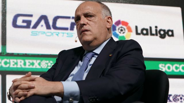 La Liga president Javier Tebas
