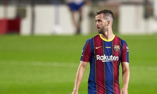 Barcelona midfielder Miralem Pjanic