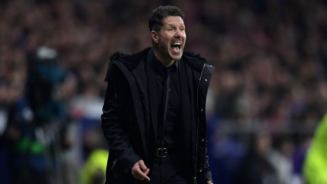 Atletico Madrid manager Diego Simeone