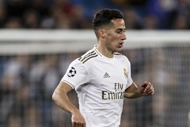 Real Madrid player Lucas Vazquez