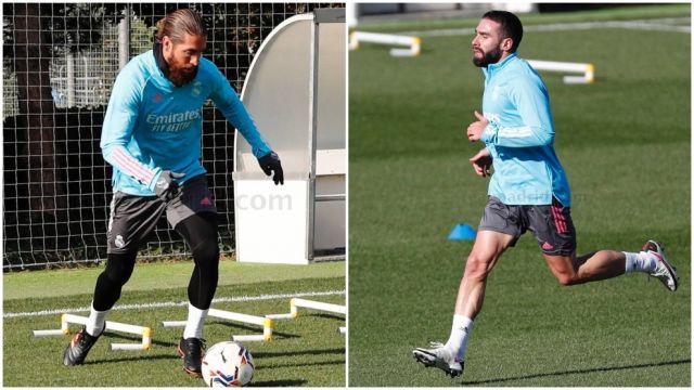 Sergio Ramos Dani Carvajal