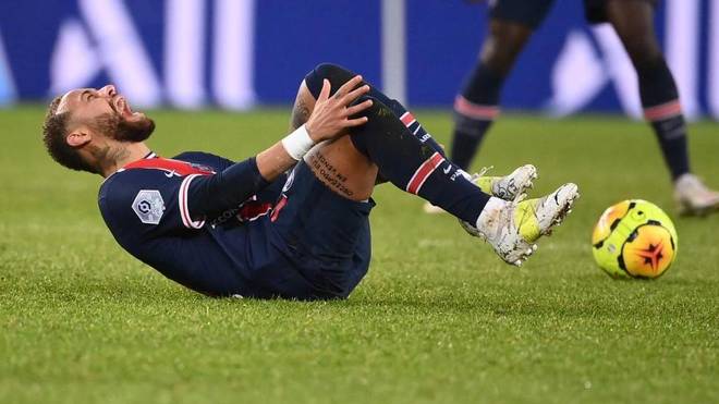 Neymar, PSG injury