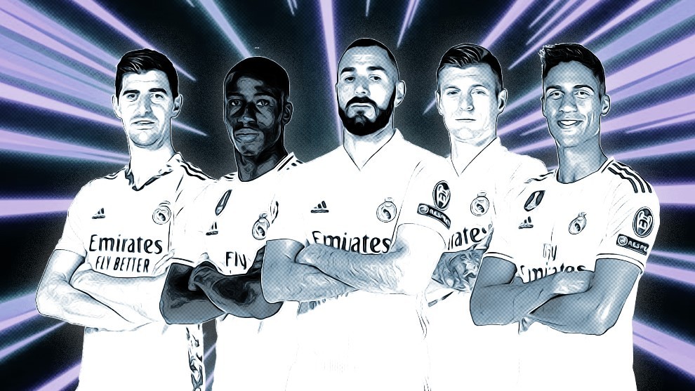 Real Madrid stars, Marca