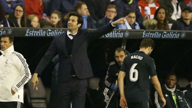 Real Madrid boss Santiago Solari