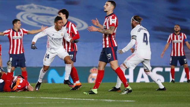 Madrid derby Real Madrid v Atletico Madrid