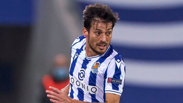 Real Sociedad midfielder David Silva