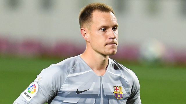 Barcelona goalkeeper Marc-Andre Ter Stegen