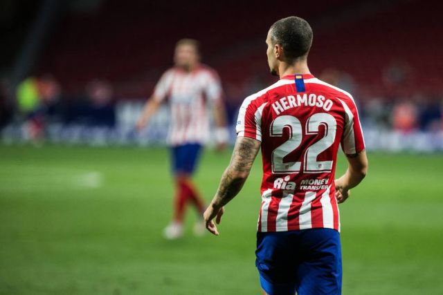 Atletico Madrid's Mario Hermoso