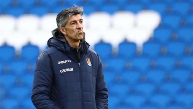 Real Sociedad manager Imanol Alguacil