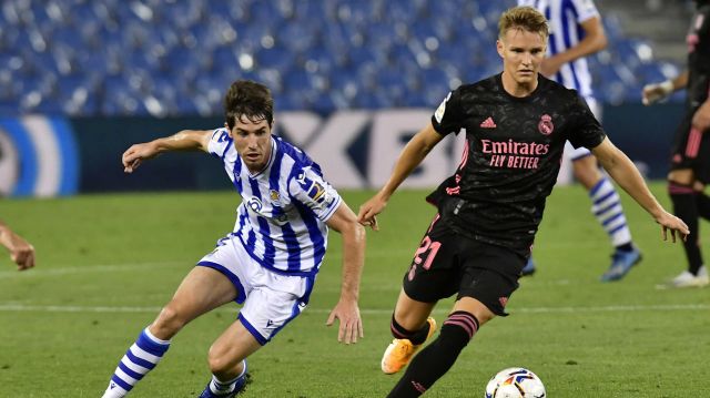 Real Madrid midfielder Martin Odegaard