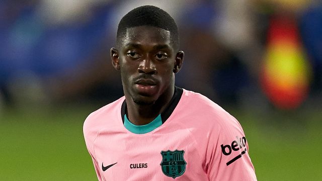 Barcelona forward Ousmane Dembele