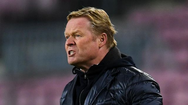 Barcelona manager Ronald Koeman