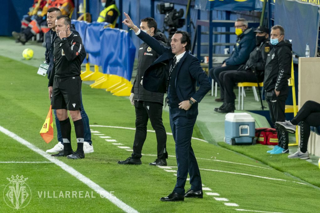 Villarreal boss Unai Emery