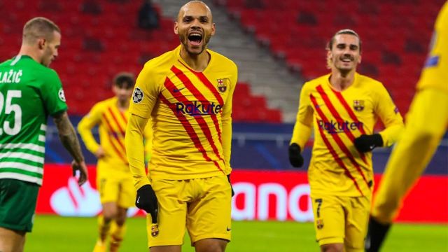 Barcelona striker Martin Braithwaite