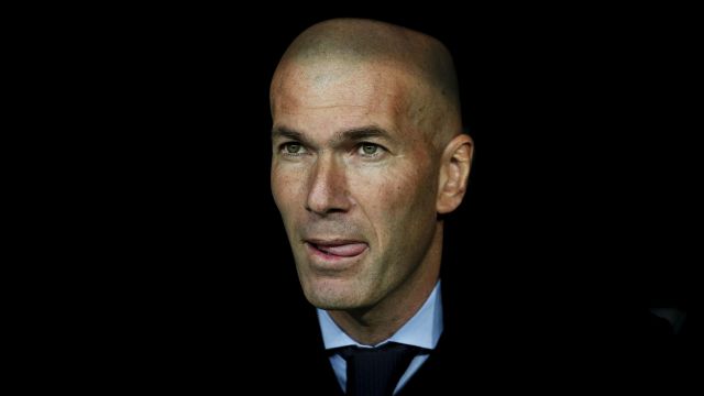 Real Madrid boss Zinedine Zidane