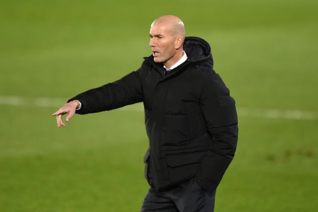 Real Madrid boss Zinedine Zidane