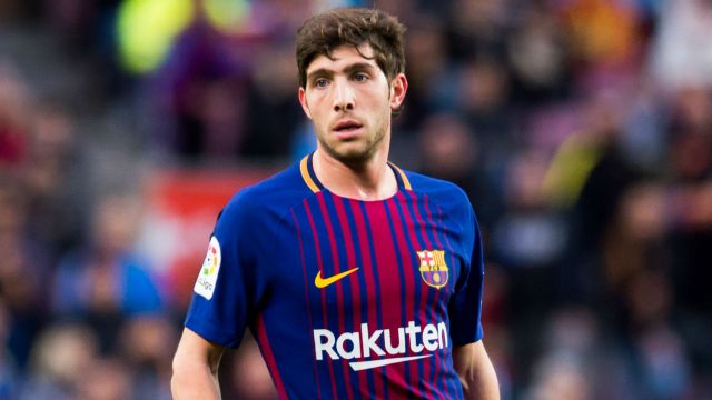 Barcelona's Sergi Roberto