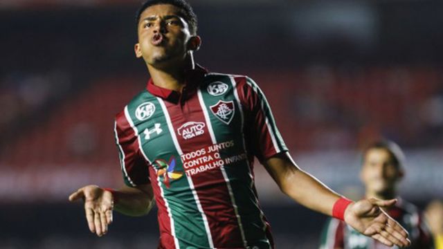 Fluminense striker Marcos Paulo