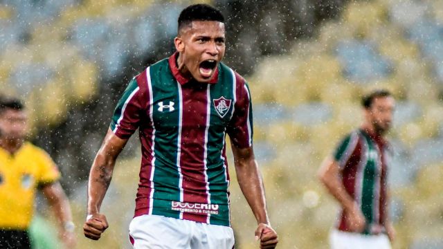 Fluminense striker Marcos Paulo