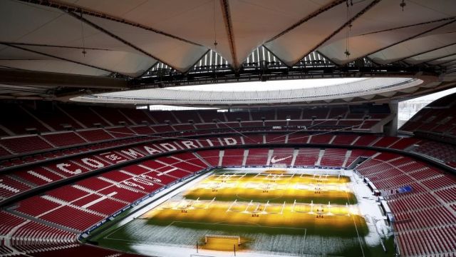 Atletico Madrid's home stadium - Wanda Metropolitano 