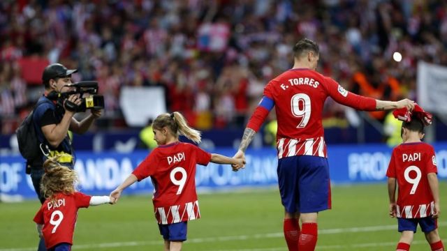 Former Atletico Madrid striker Fernando Torres