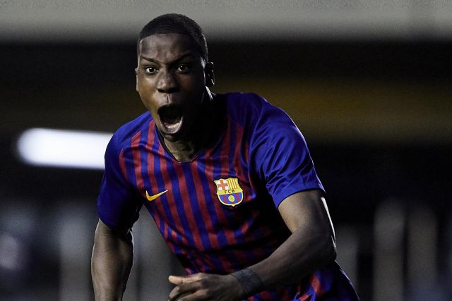 Barcelona teenager Ilaix Moriba