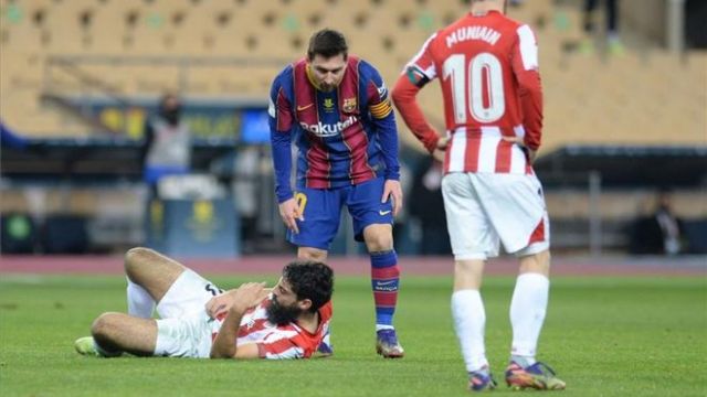 sympati Nerve prototype Laporta on Messi's red card: "I think he's just trying to get the Buffalo  of Guernica off him" - Football España