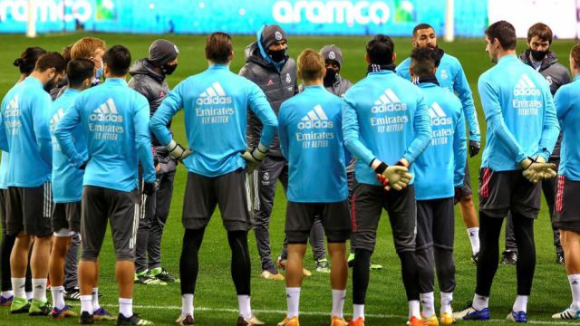 Entrenamiento del Real Madrid