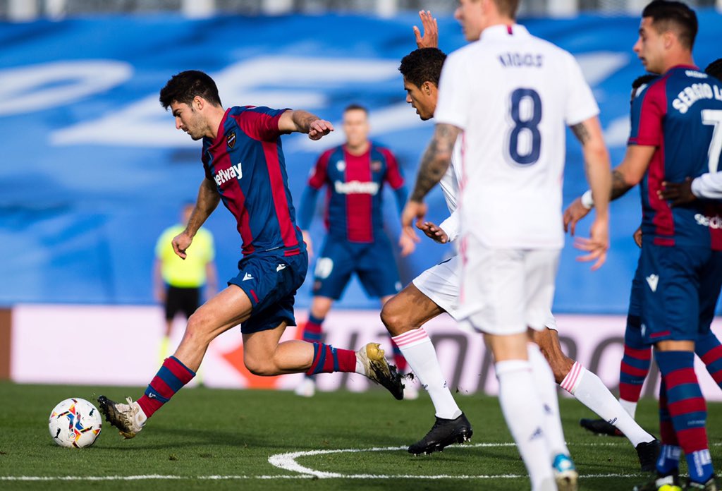 Levante Secure Sensational 2-1 Victory Away At Real Madrid - Football ...