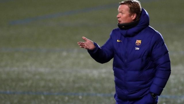 Barcelona manager Ronald Koeman