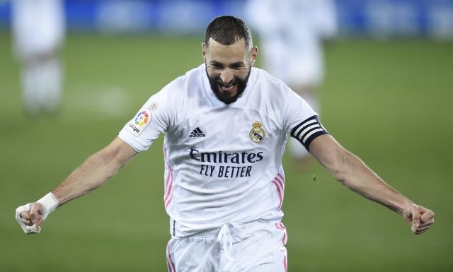 Real Madrid striker Karim Benzema