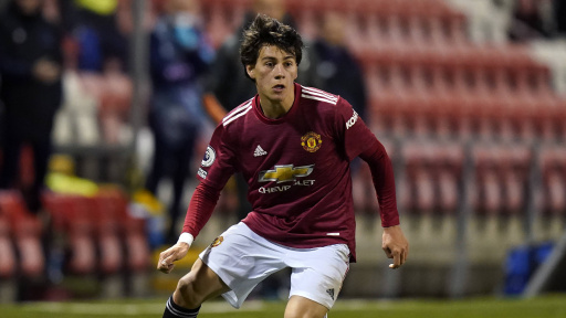 Manchester United winger Facundo Pellestri