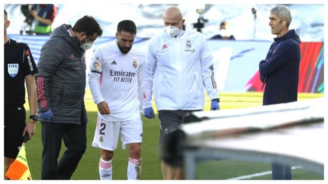 El defensa del Real Madrid Dani Carvajal