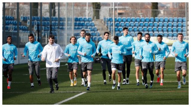 Real Madrid training