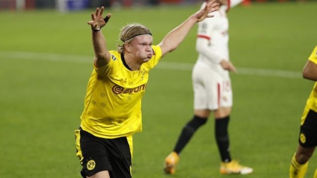 Borussia Dortmund star Erling Haaland