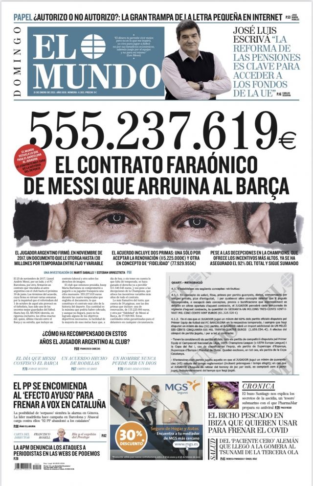 Lionel Messi Salary 2021 - carrionapp