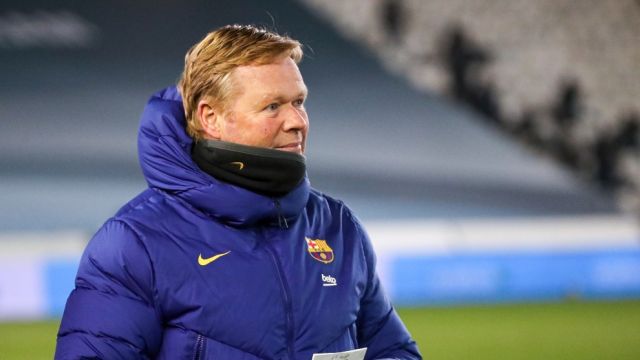 Barcelona manager Ronald Koeman