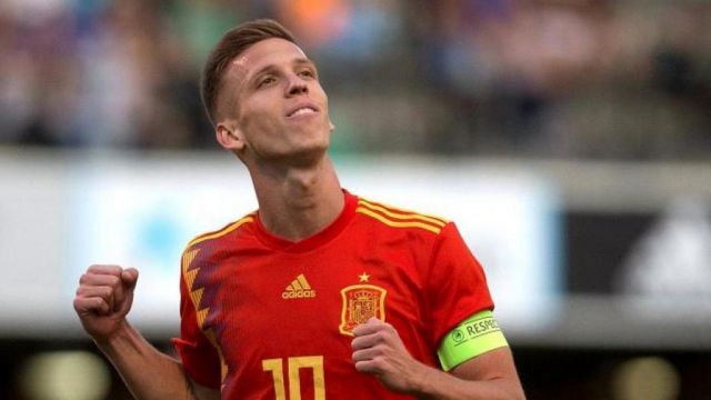 Spain winger Dani Olmo