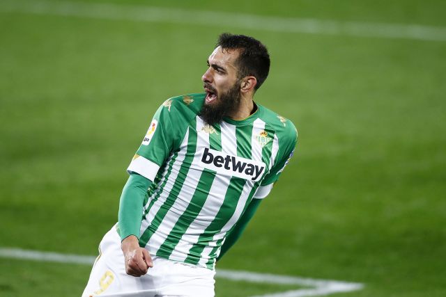 Real Betis striker Borja Iglesias