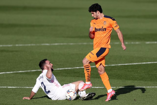 Real Madrid defender Dani Carvajal