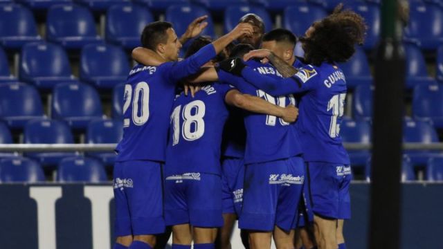 Getafe celebrate