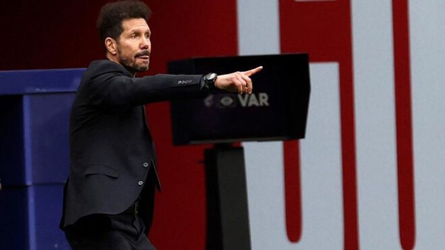 Atletico Madrid manager Diego Simeone