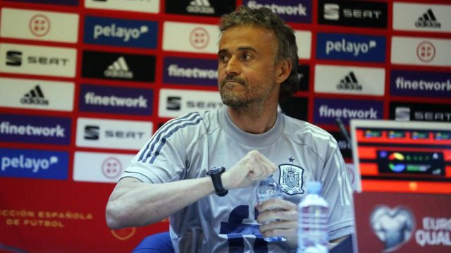 Spain boss Luis Enrique