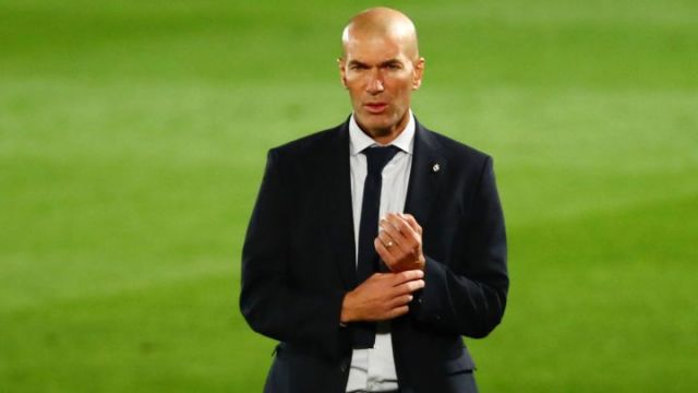 Real Madrid manager Zinedine Zidane