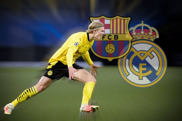 Erling Haaland Barcelona and Real Madrid