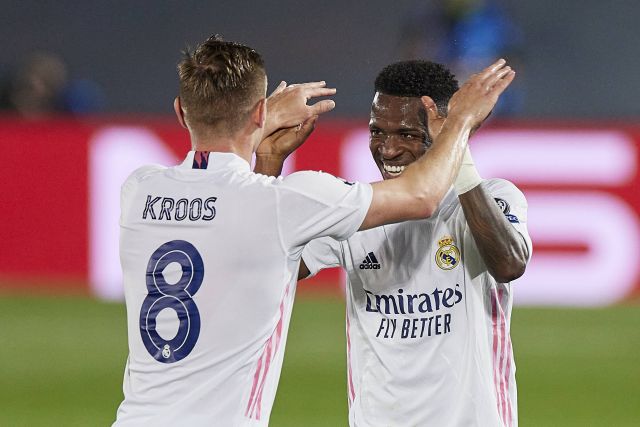 Toni Kroos and Vinicius Junior, Real Madrid