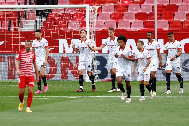 Sevilla celebrate