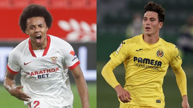 Jules Kounde, Sevilla, and Pau Torres, Villarreal