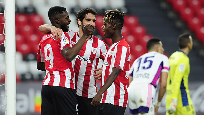Inaki Williams' brother Nico makes debut for Athletic Bilbao against ...