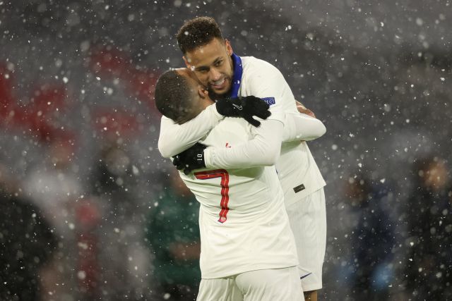 Kylian Mbappe and Neymar